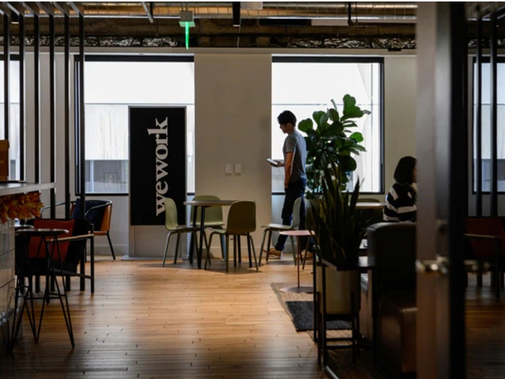 interior kantor WeWork