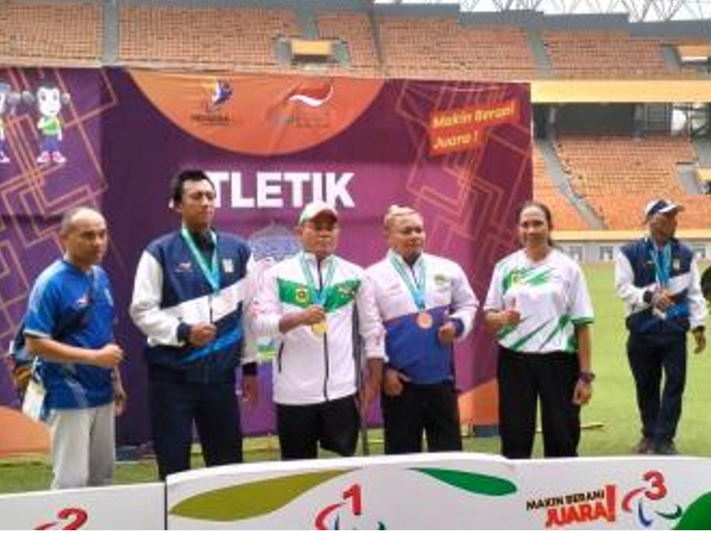 Torehkan Prestasi Gemilang, Para Atletik Kabupaten Bogor Sumbang 65 Medali Emas