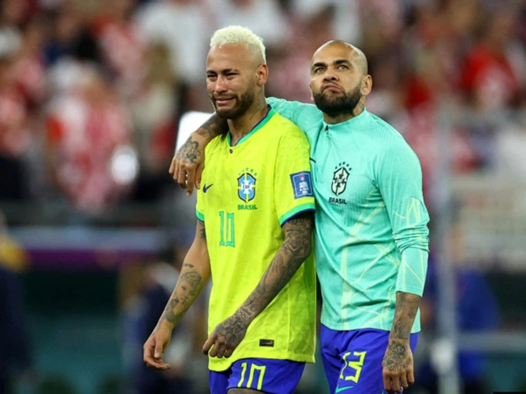 Neymar dan Dani Alves