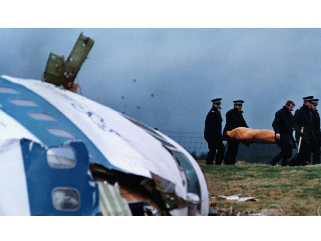 pesawat PanAm jatuh di Lockerbie