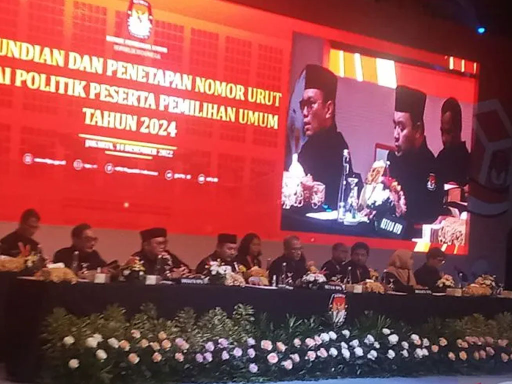 undian nomor urut parpol 2024