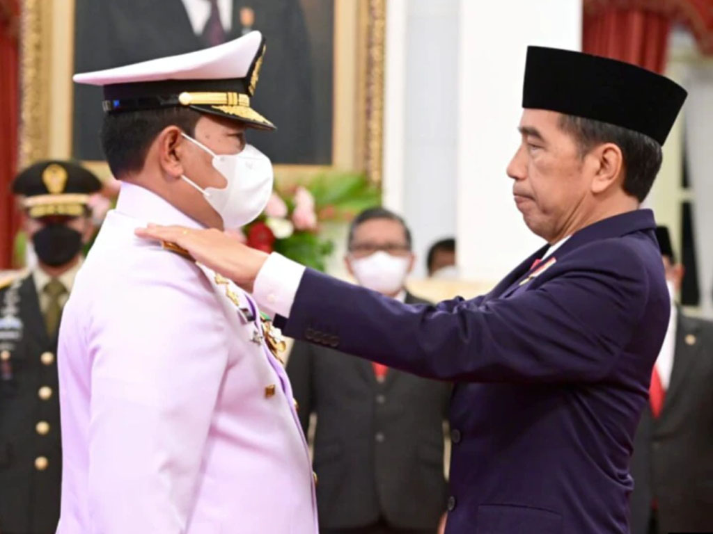 jokowi lantik panglima tni Yudo Margono