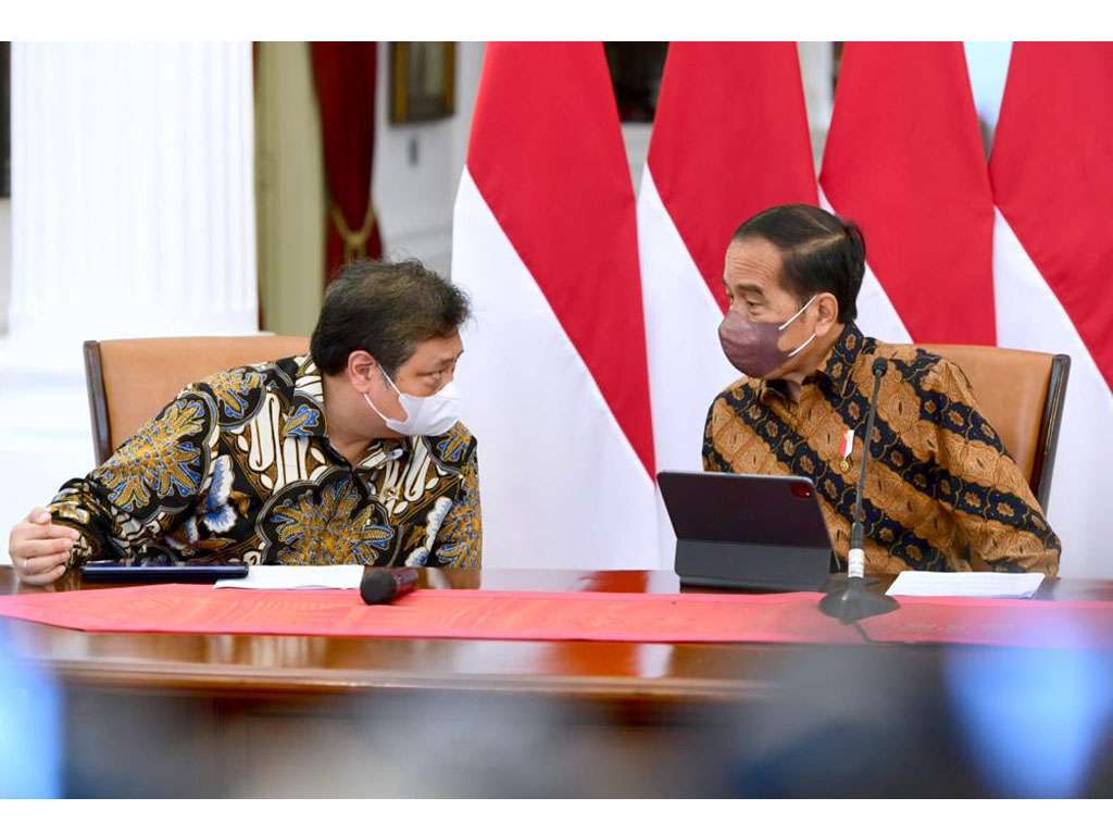 airlangga dan jokowi