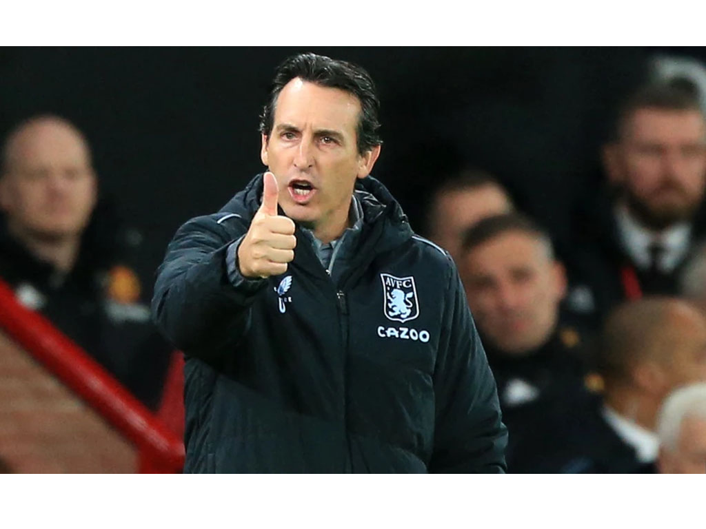 Pelatih Aston Villa Unai Emery