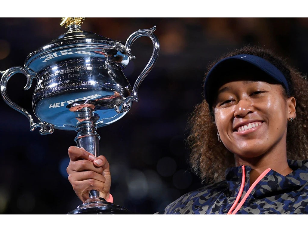 naomi osaka dng trofi australia terbuka