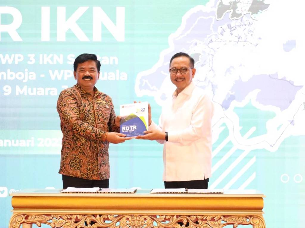 Kementerian ATR/BPN Tuntaskan Dokumen Teknis RDTR IKN