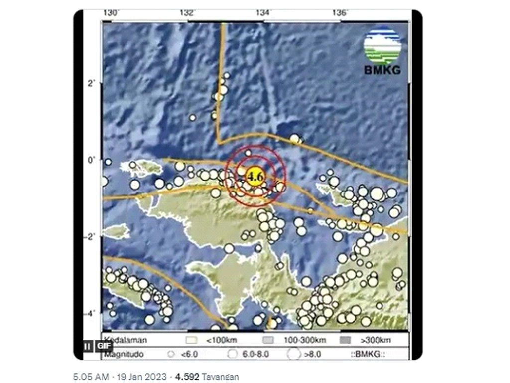 gempa papua barat