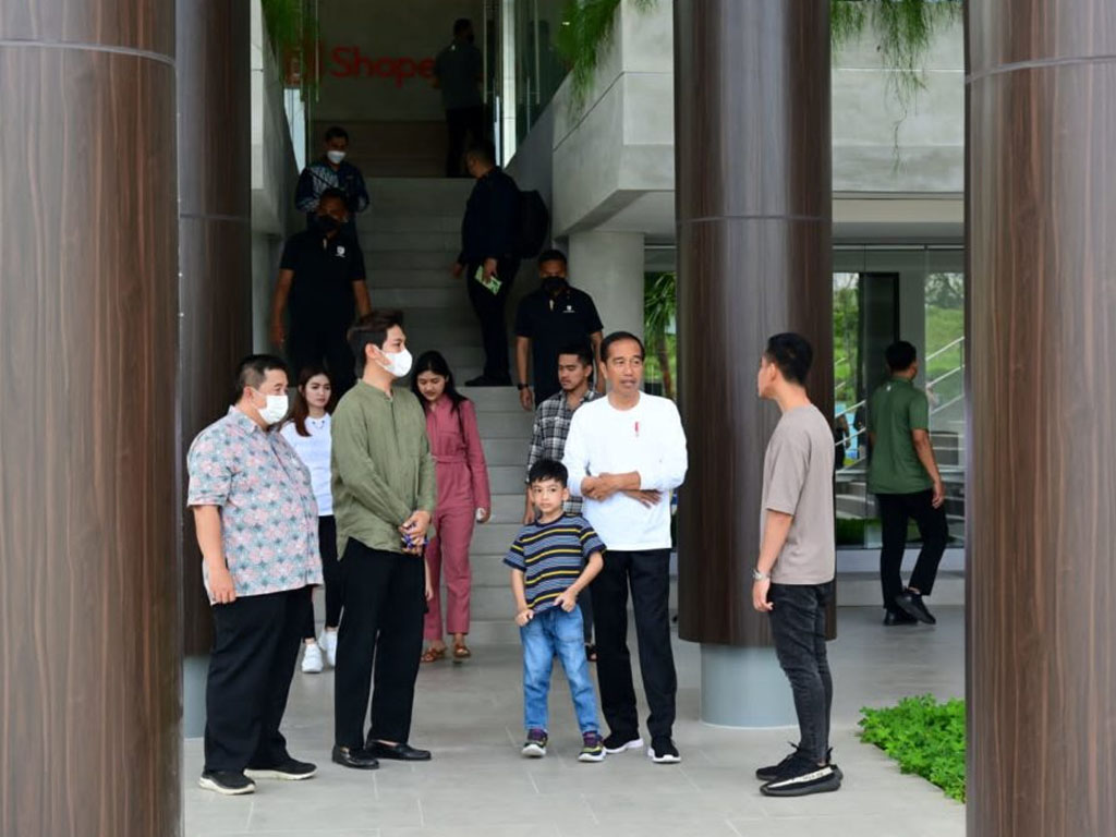 jokowi di Solo Technopark