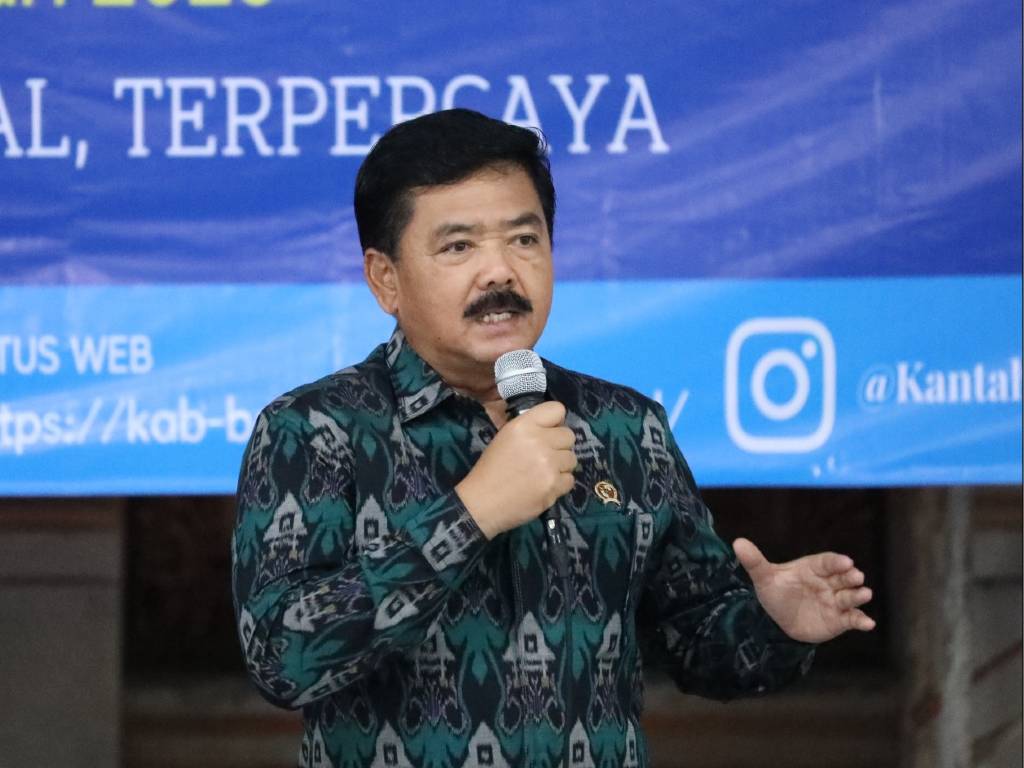 Menteri ATR/BPN Jawab Penyelesaian Permasalahan Tanah di Banjar Mumbul