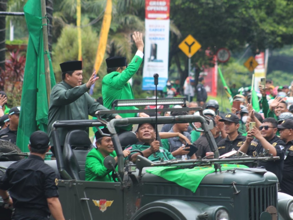 Erick Diteriaki 'Presiden' Saat Hadiri Harlah ke-50 PPP