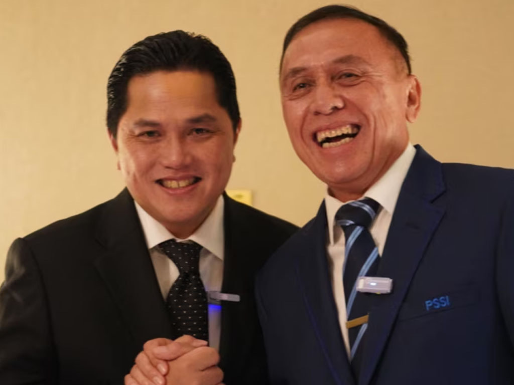 erick thohir dan iwan bule