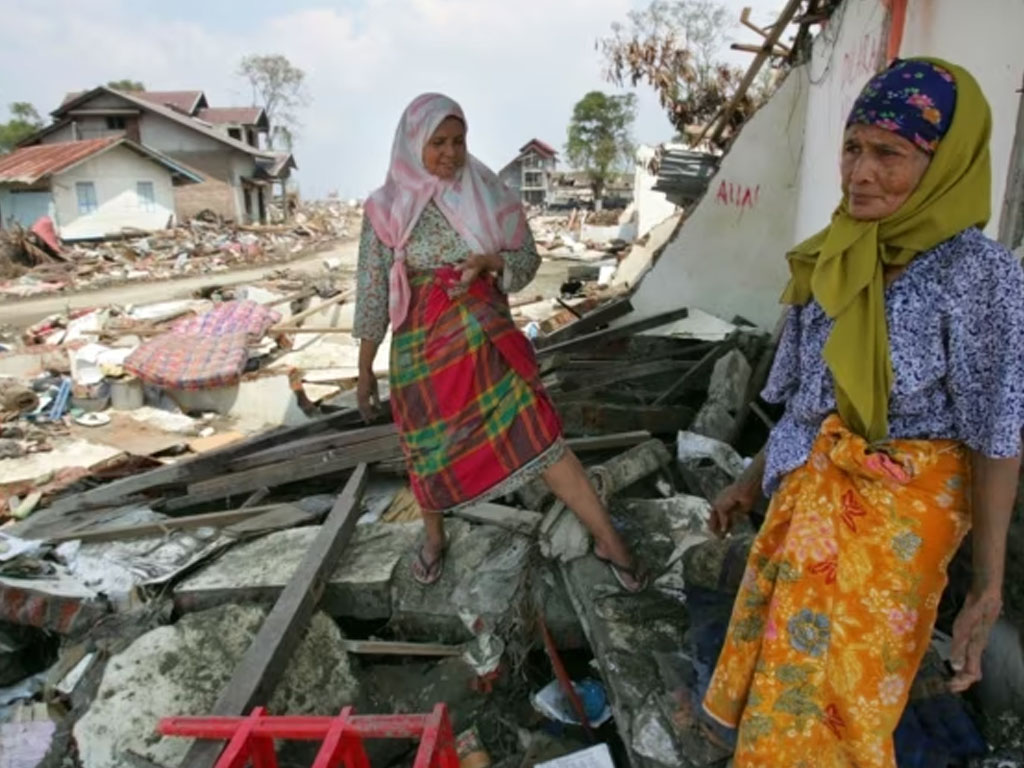 korban tsunami aceh