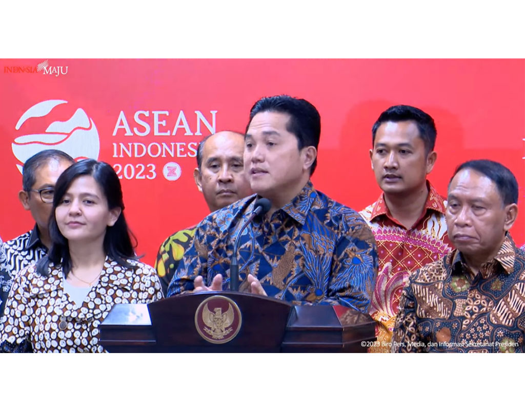 erick thohir dan pengurus pssi