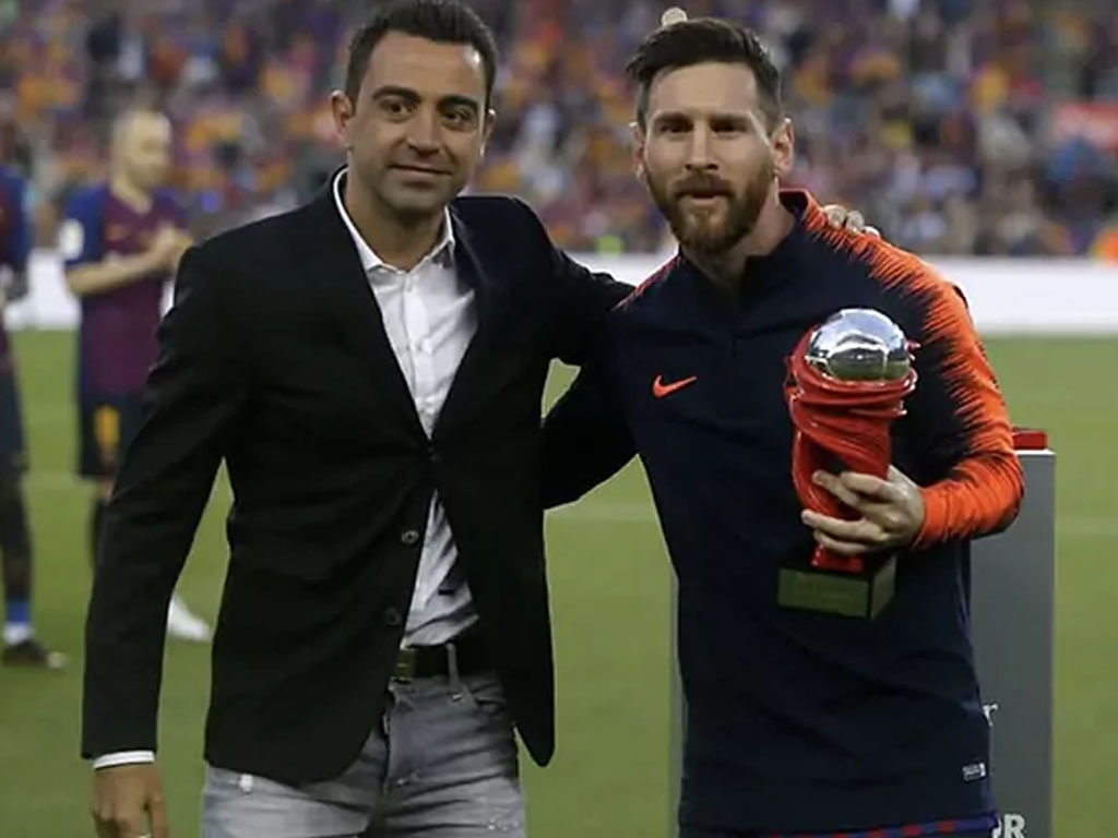 xavi dan messi