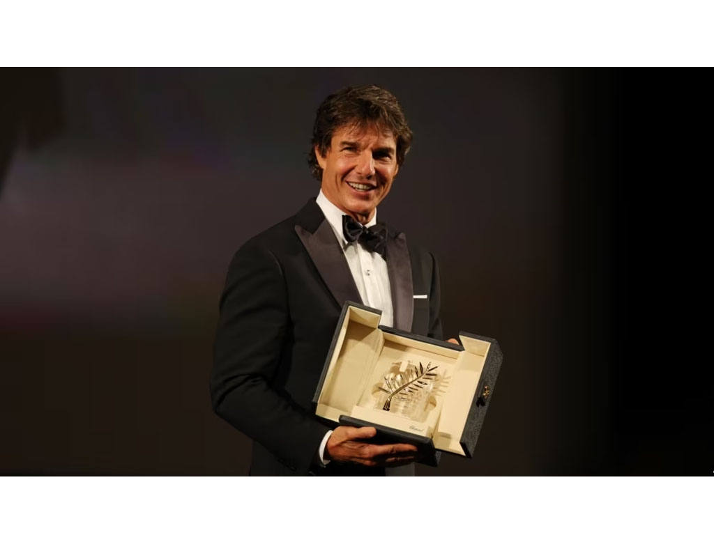 Tom Cruise terima Palme d\'Or d\'honneur