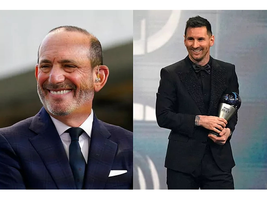 Don Garber dan Leo Messi