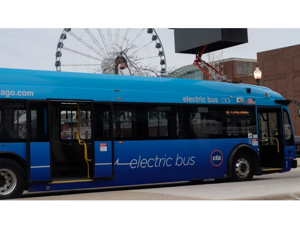 Bus listrik Chicago Transit Authority