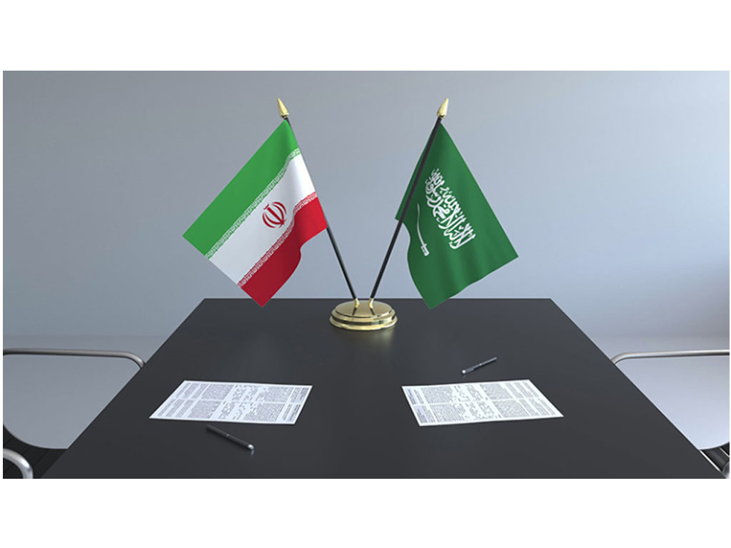 bendera iran dan arab saudi