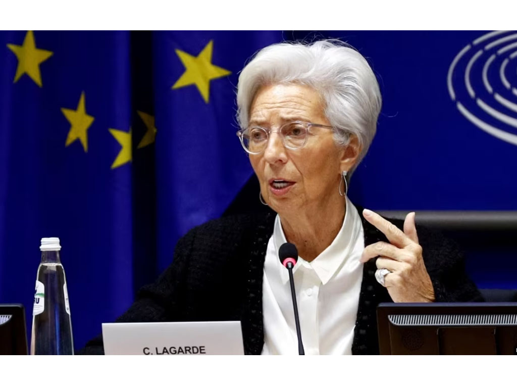 Gubernur Bank Sentral Eropa Christine Lagarde