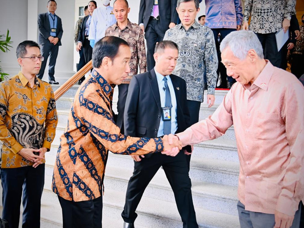 jokowi dan lee di singapura