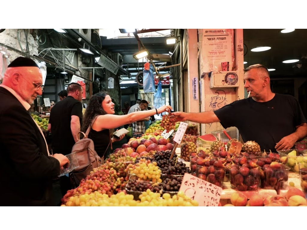 sebuah pasar di Yerusalem