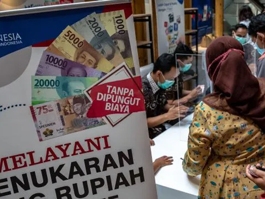 penukaran uang rupiah