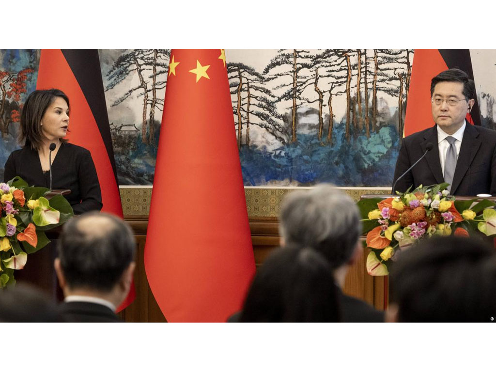 menlu jerman dan china di beijing
