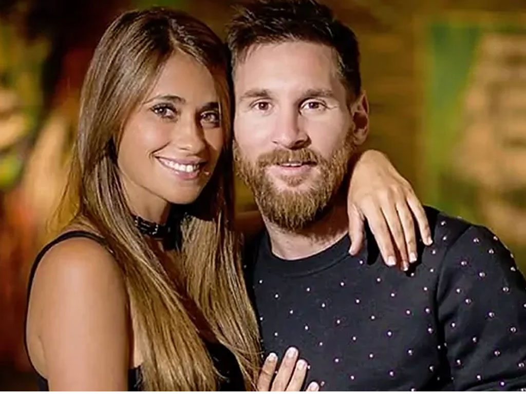 Antonela dan Lionel Messi