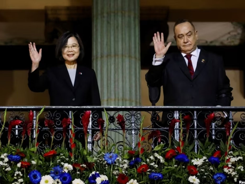 presiden taiwan dan guatemala di guatemala