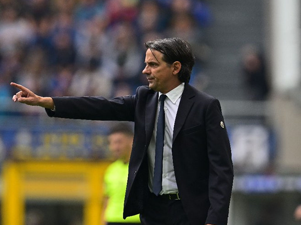 Pelatih Inter Milan Simone Inzaghi
