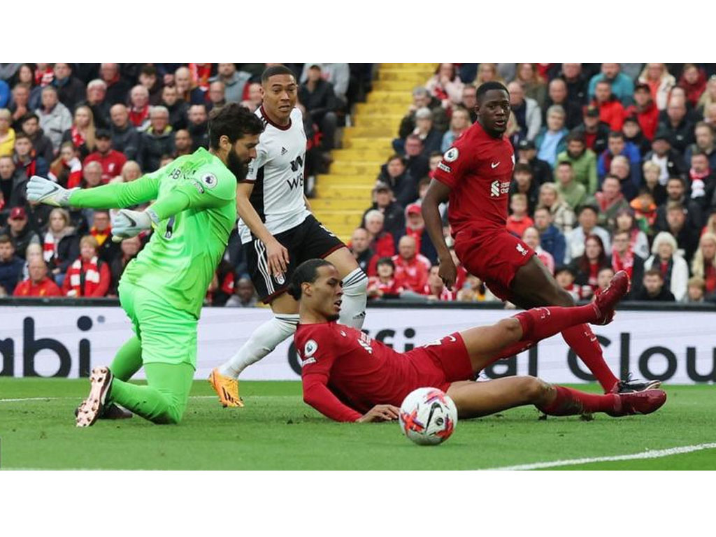 laga liverpool vs fulham