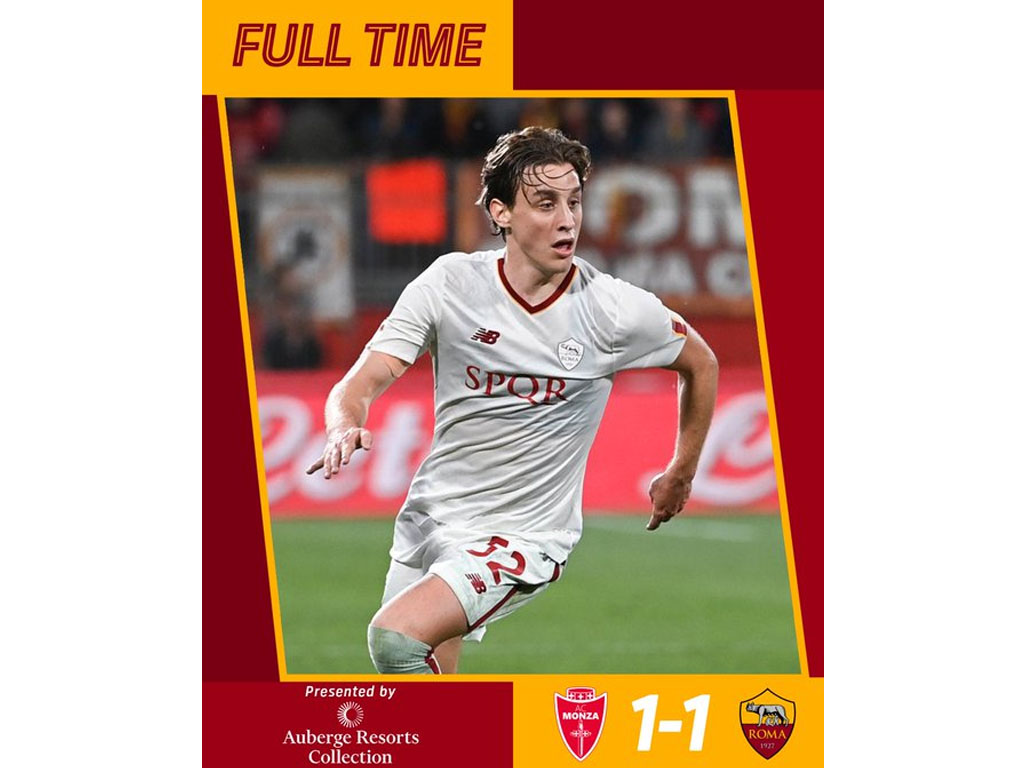 skor akhir monza vs roma