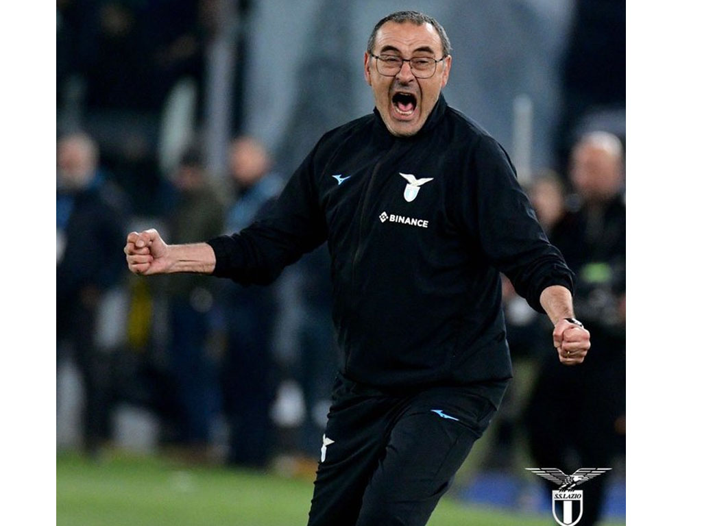 pelatih lazio Maurizio Sarri