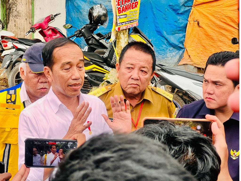 jokowi konpres di lampung