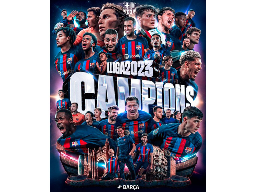 barcelona juara liga