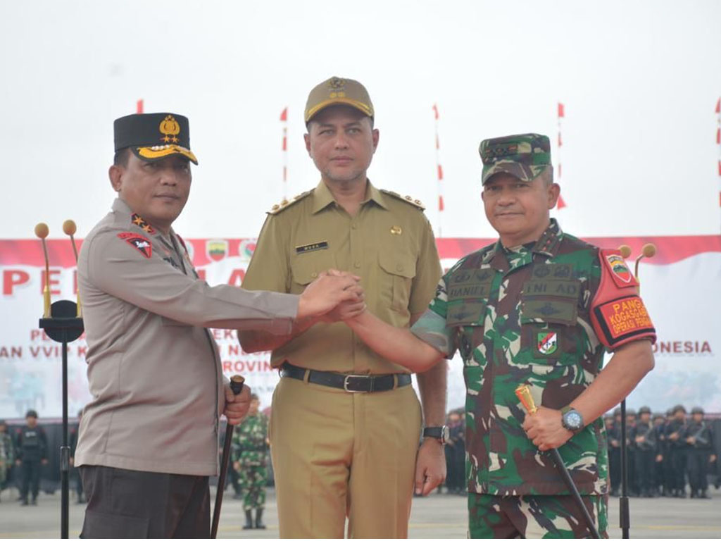 pam kunjungan ibu negara ke medan1