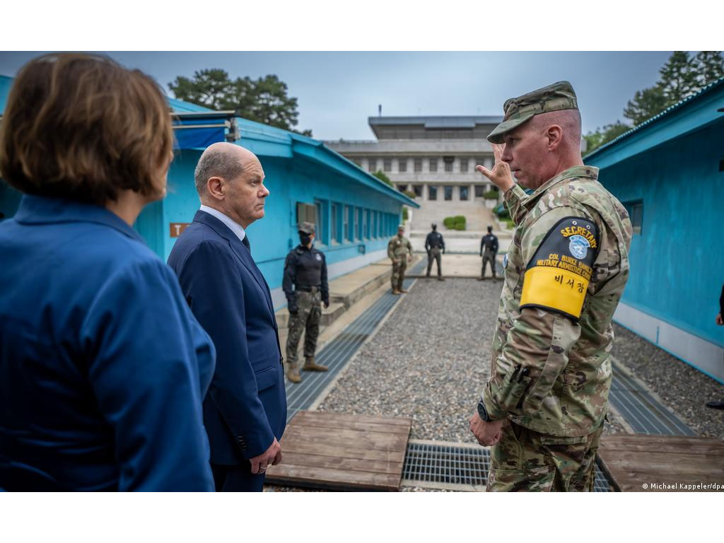 PM Scholz, berkunjung ke Zona Demiliterisasi di Panmunjom