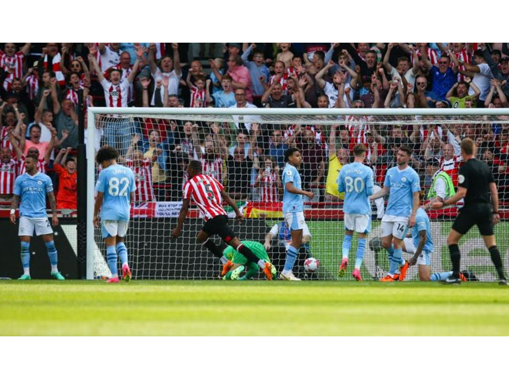 gol brentford ke gawang city