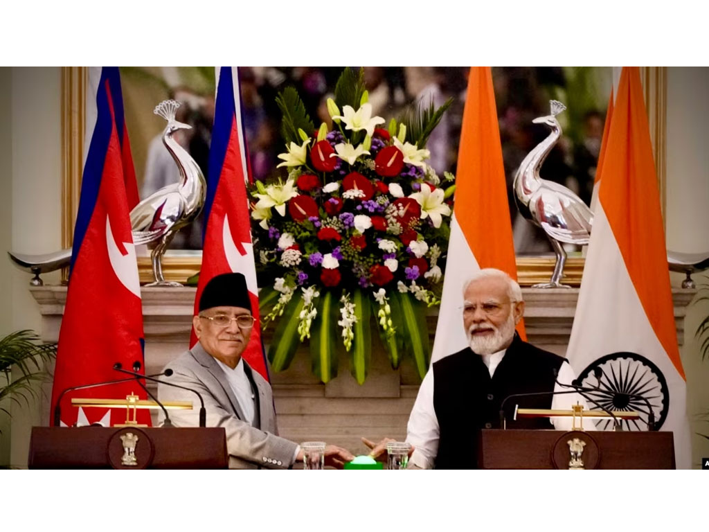 pm nepal dan pm india