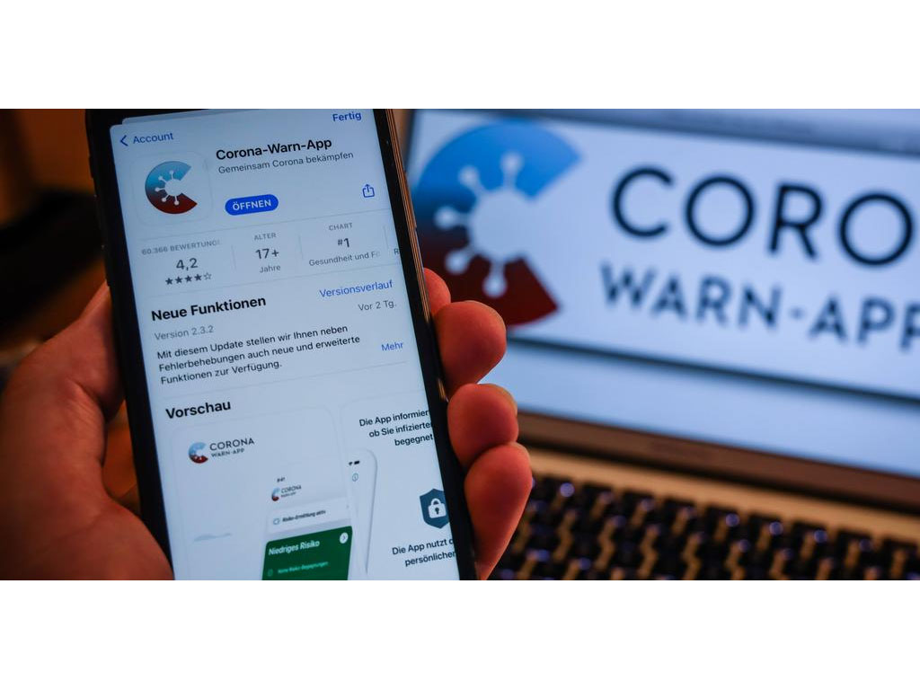 Tampilan Corona-Warn-App