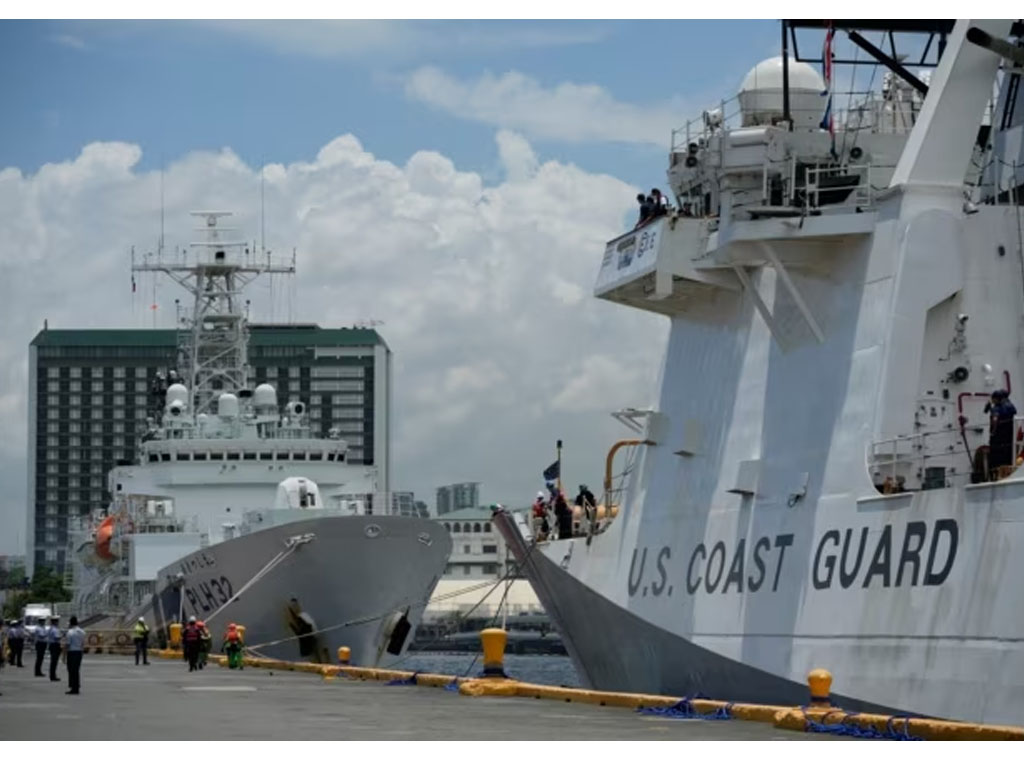 Kapal Penjaga pantai AS Cutter Stratton