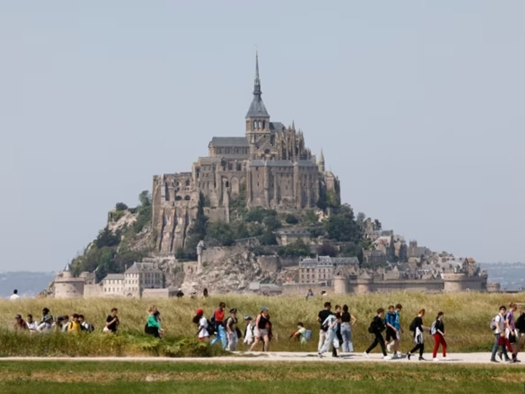 Biara Le Mont-Saint-Michel, Prancis