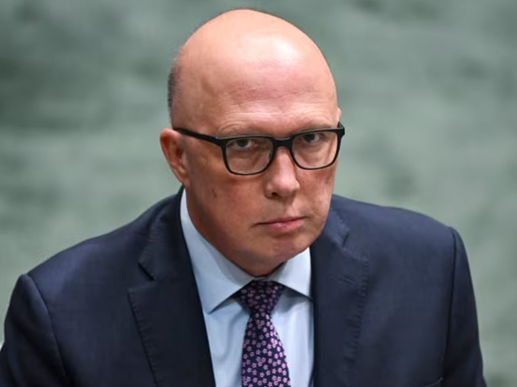 Pemimpin oposisi Australia Peter Dutton