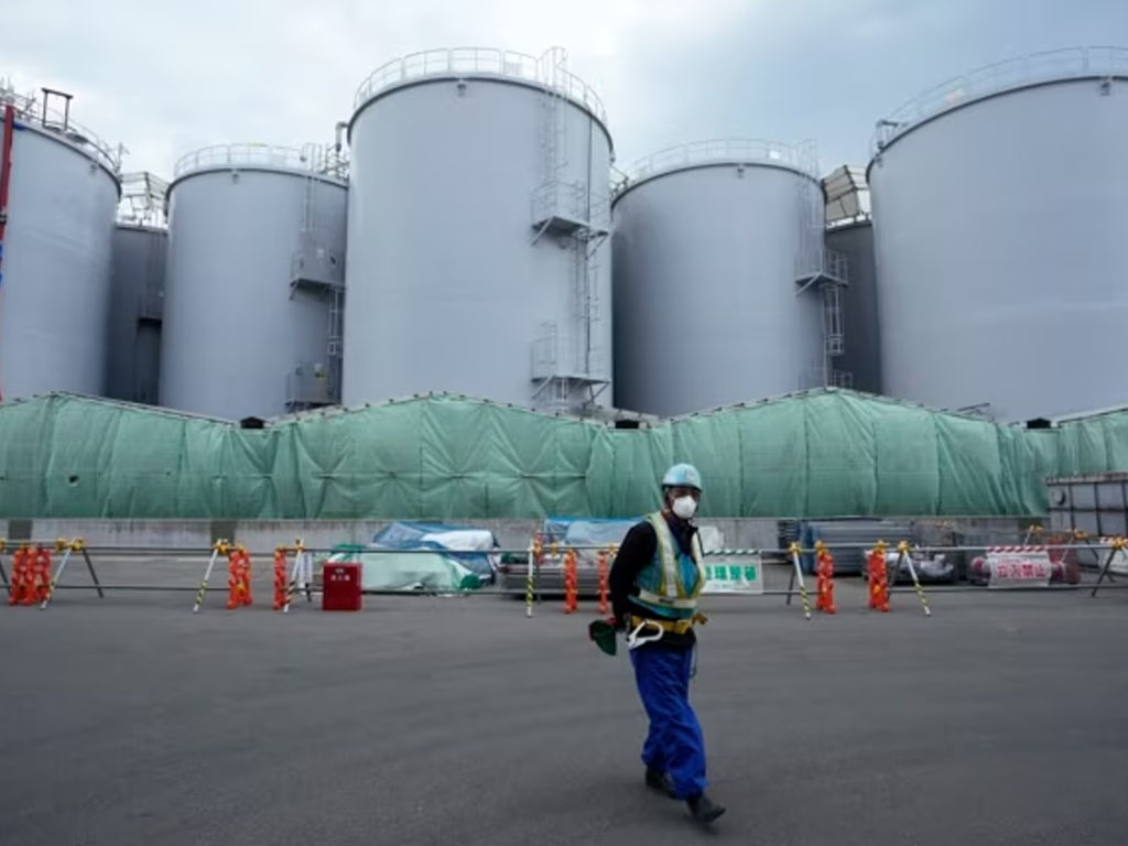 tangki penyimpanan air pltn fukushima