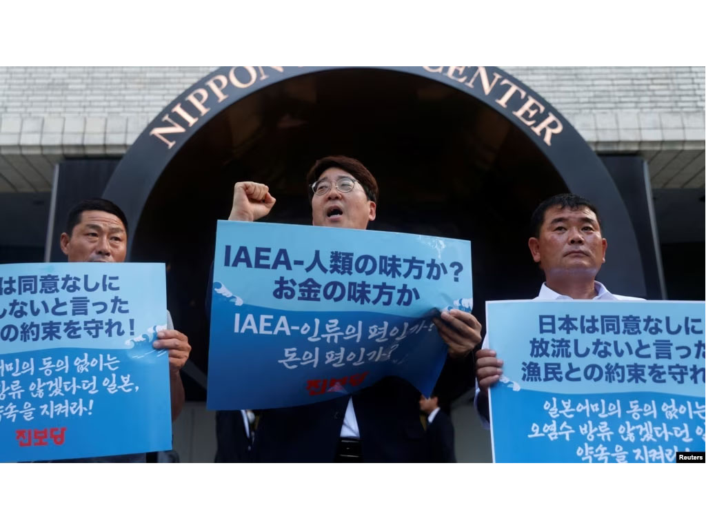 politisi protes pembuangan air limban pltn ke laut