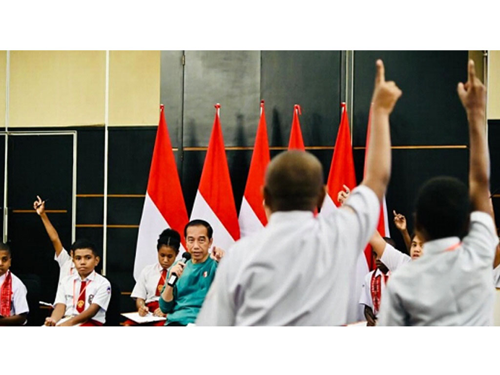 jokowi kuis matematika di jayapura