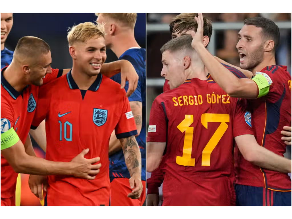 final u21 Inggris vs Spanyol