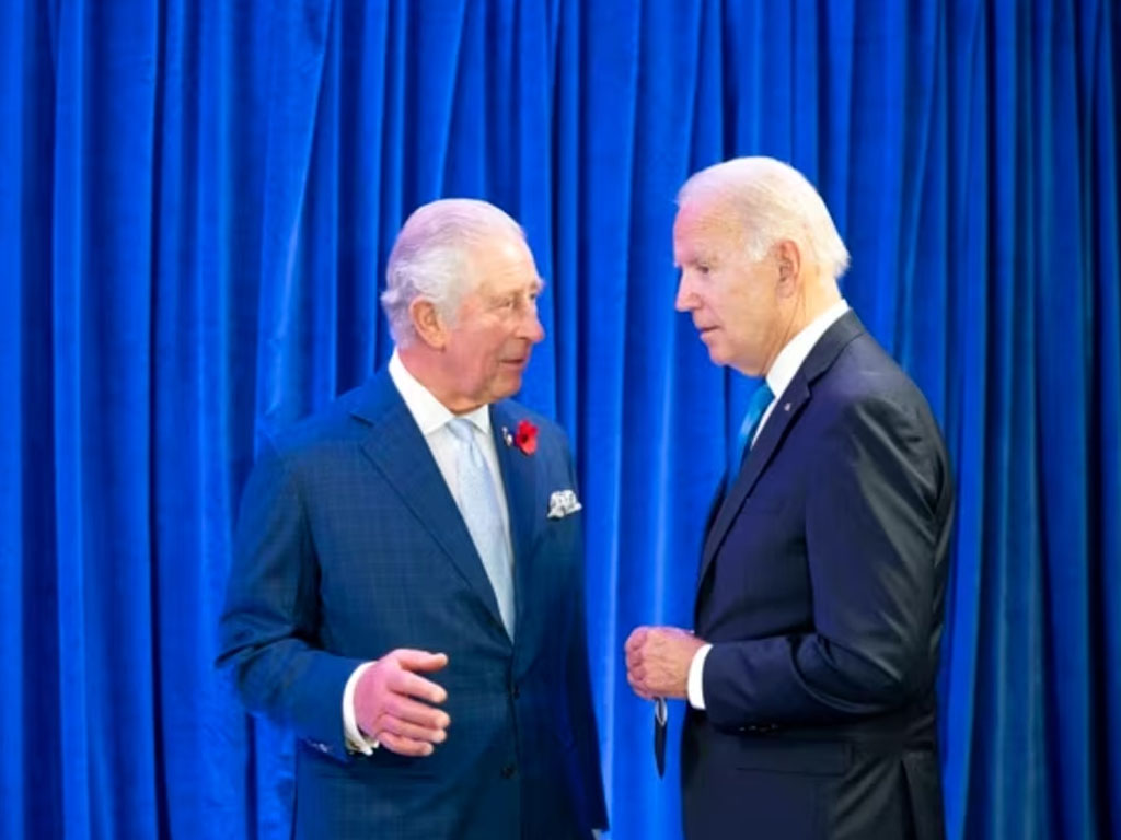 biden dan raja charles di inggris