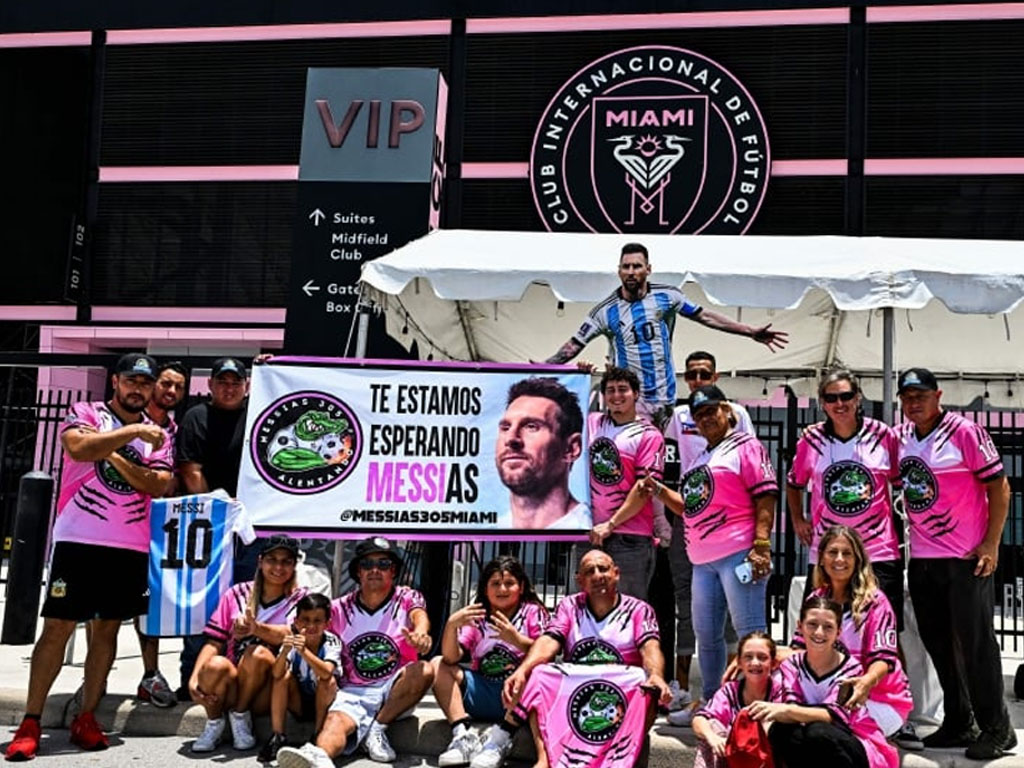 fans messi di miami