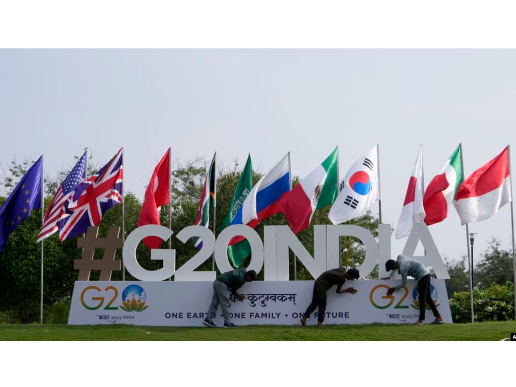 logo g20 di india